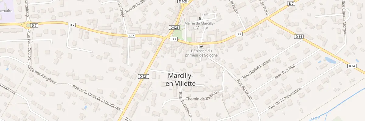 Plan du 79 Rue de Bellevue à Marcilly-en-Villette