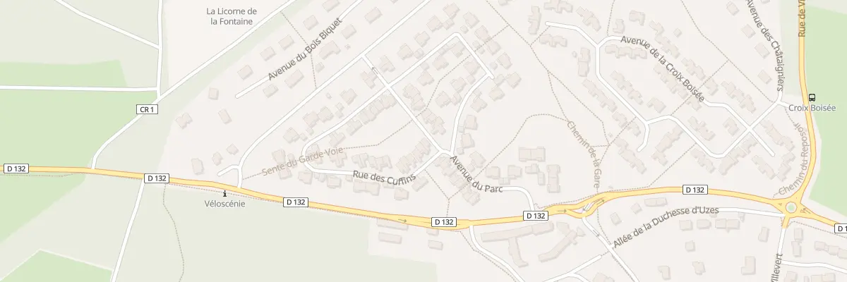 Plan du 2 Rue des Cuffins à Bonnelles