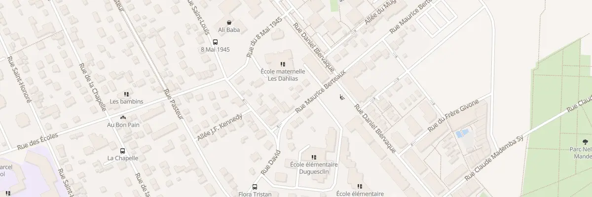 Plan du 652 Rue Maurice Berteaux à Carrières-sous-Poissy
