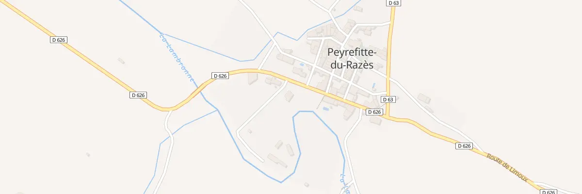 Plan du 2 Rue de l’Ancienne Tuilerie à Peyrefitte-du-Razès