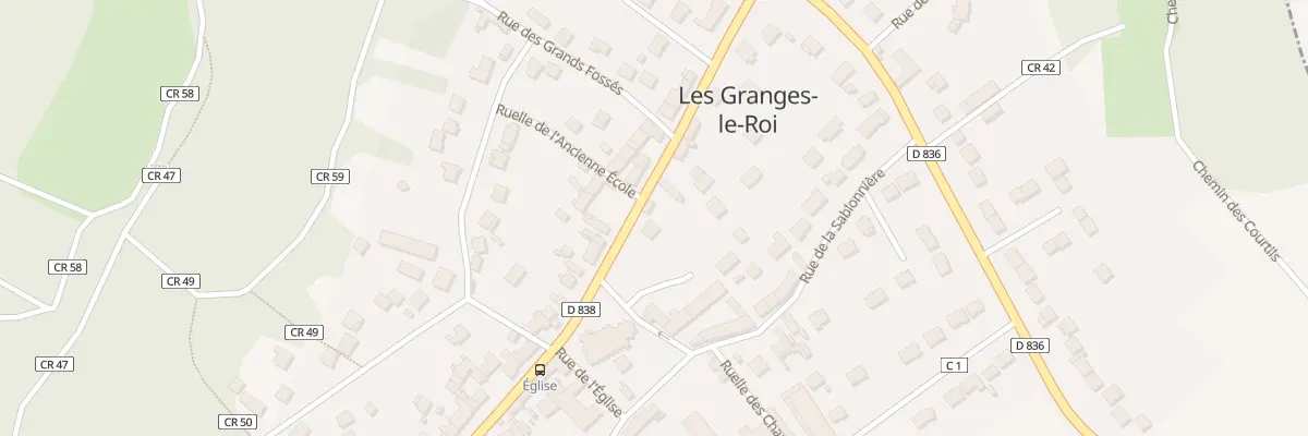 Plan du 17 Rue d’Angerville aux Granges-le-Roi