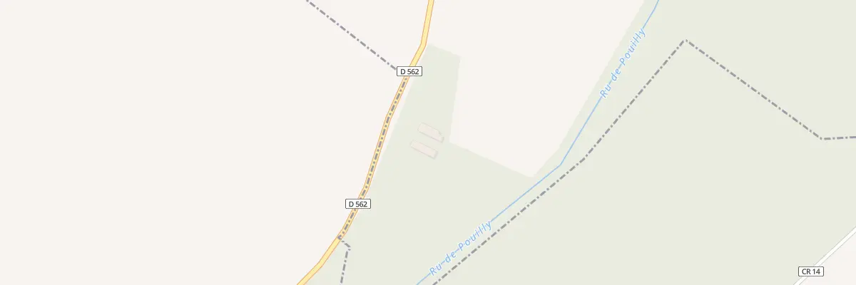 Plan du 38 Remise de la Ferme Enterre à Senots