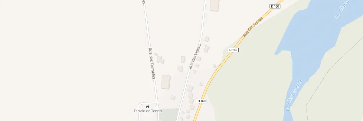 Plan du 21 Rue des Vignes à Chalou-Moulineux
