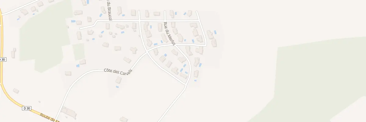 Plan du 1 Rue du Merlot à Labastide-de-Lévis
