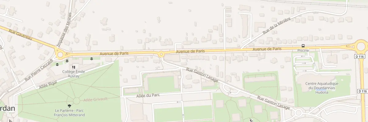 Plan du 32 Av de Paris à Dourdan