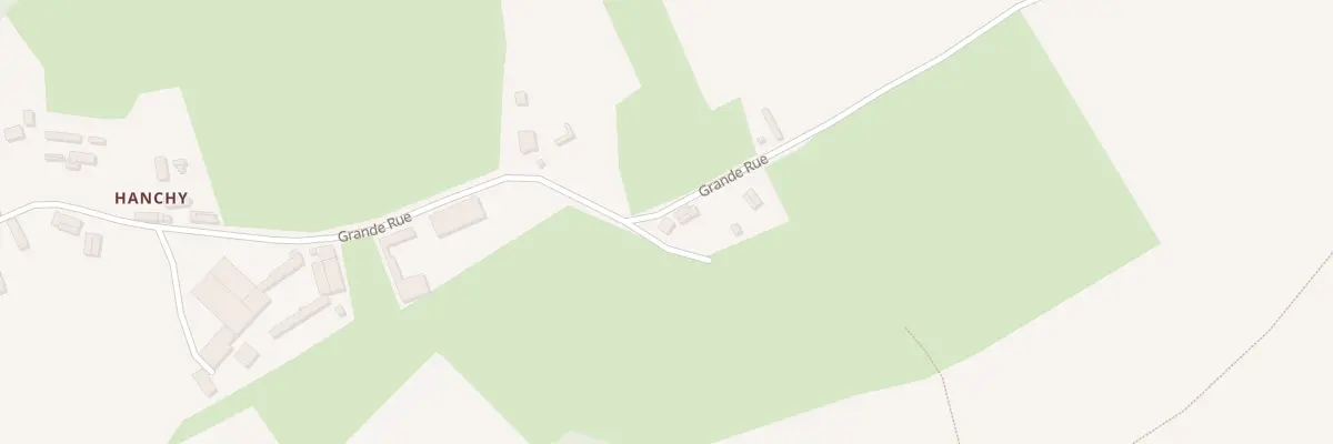 Plan du 22 Gr Grande Rue d’Hanchy à Coulonvillers
