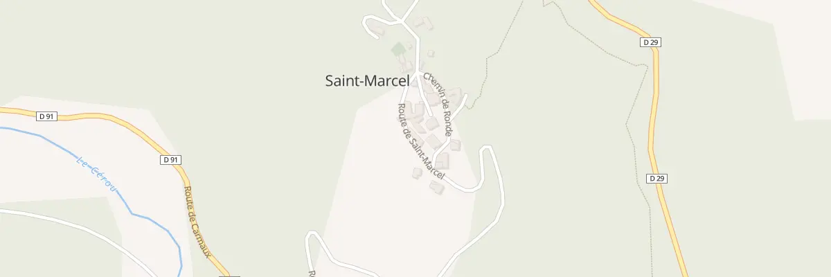 Plan du 5018 Le Village à Saint-Marcel-Campes