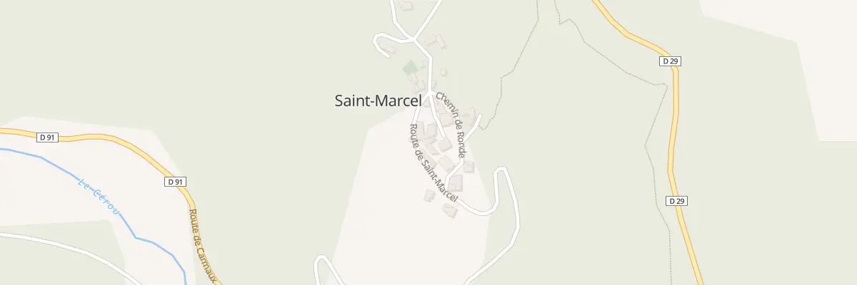 Plan du 5217 Le Village à Saint-Marcel-Campes