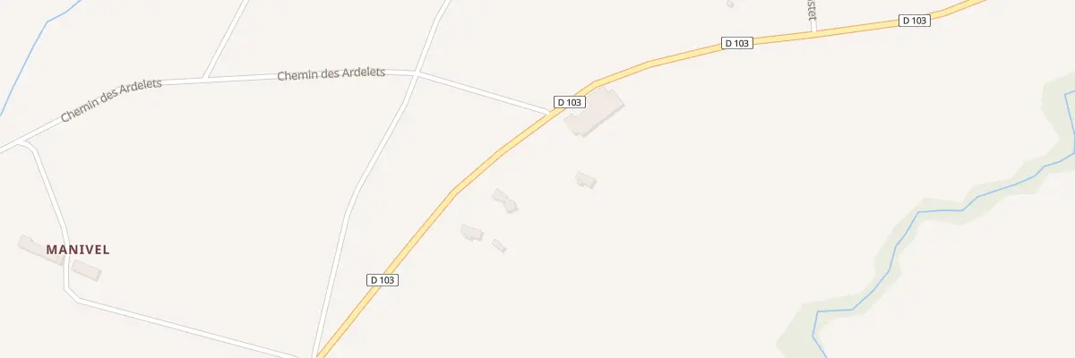 Plan du 5000F La Masquiere-Sud à Saint-Papoul