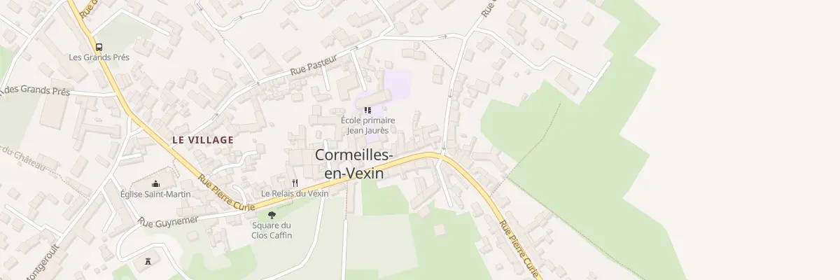 Plan du 61 Rue Curie à Cormeilles-en-Vexin