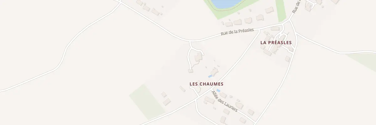 Plan du 5932 Les Chaumes à Lacs