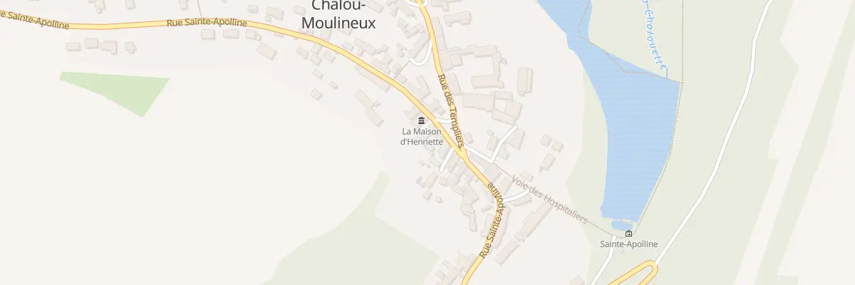 Plan du 50 Rue Sainte Apolline à Chalou-Moulineux
