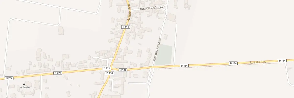 Plan du 9 Rue des Archives à Outarville