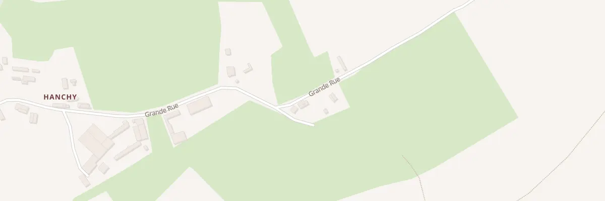 Plan du 24 Gr Grande Rue d’Hanchy à Coulonvillers