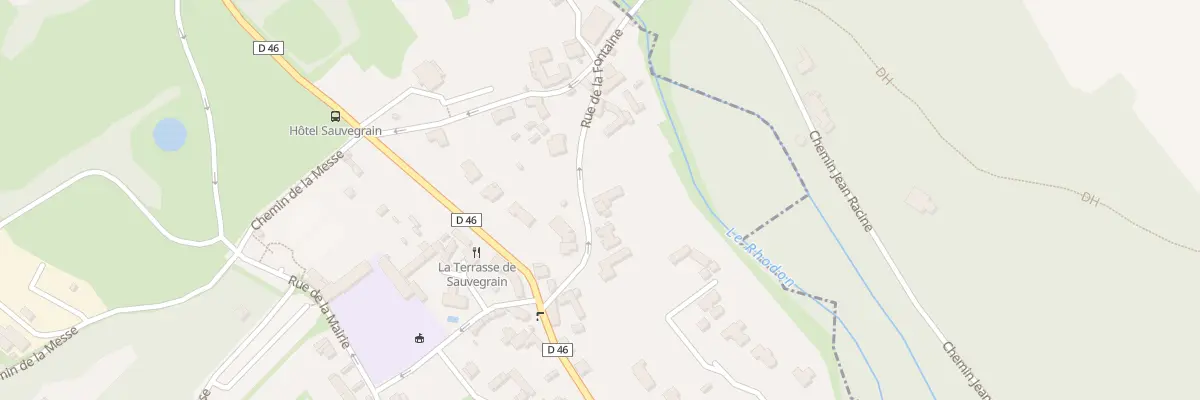 Plan du 6 Rue de la Fontaine à Saint-Lambert