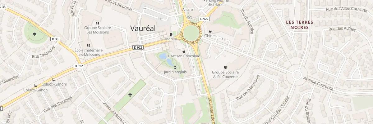 Plan du 128 Bd de l’Oise à Vauréal