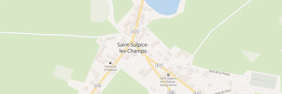 Plan du 7 Rte d’Aubusson à Saint-Sulpice-les-Champs