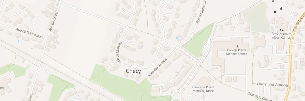 Plan du 8 Rue de Massilia à Chécy
