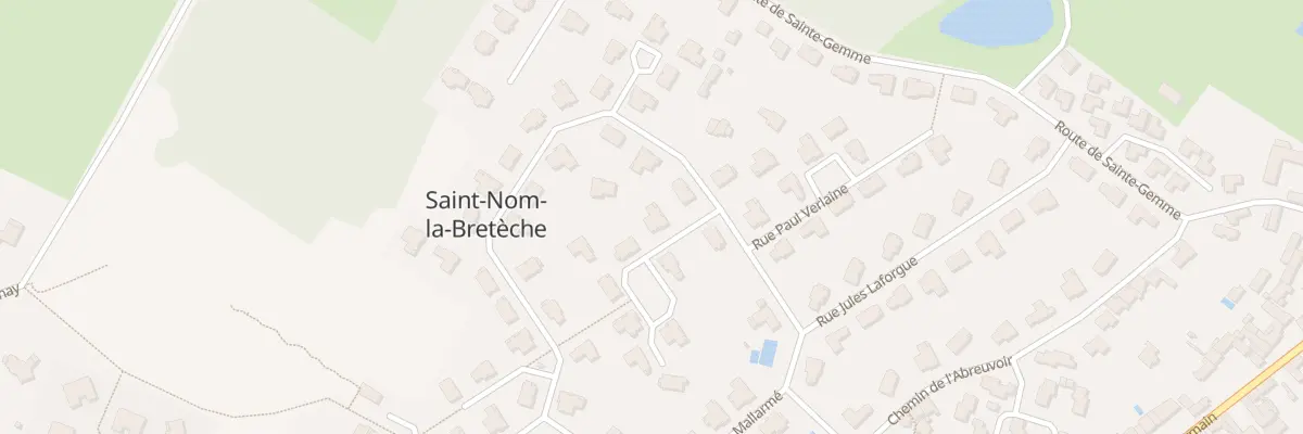 Plan du 2 Rue Charles Baudelaire à Saint-Nom-la-Bretèche