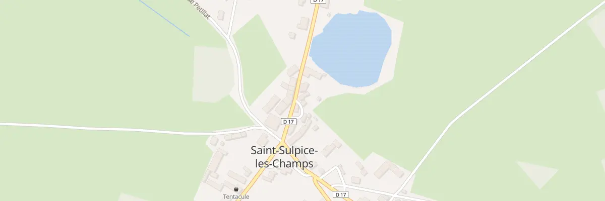 Plan du 6 All des Fleurs à Saint-Sulpice-les-Champs