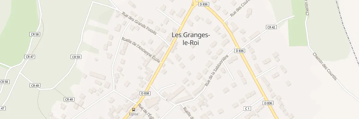 Plan du 13 Rue d’Angerville aux Granges-le-Roi