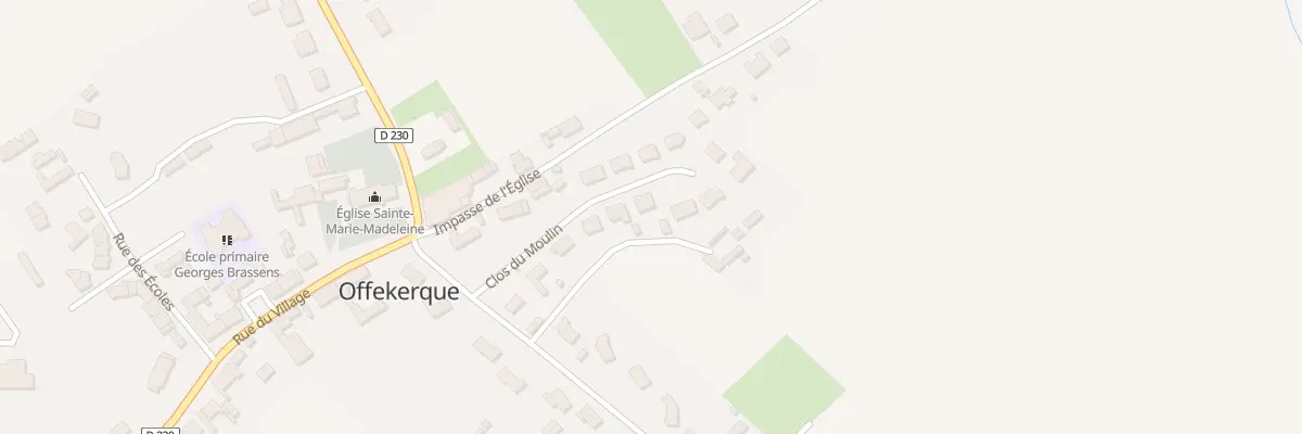 Plan du 5 Lot le Clos du Moulin à Offekerque
