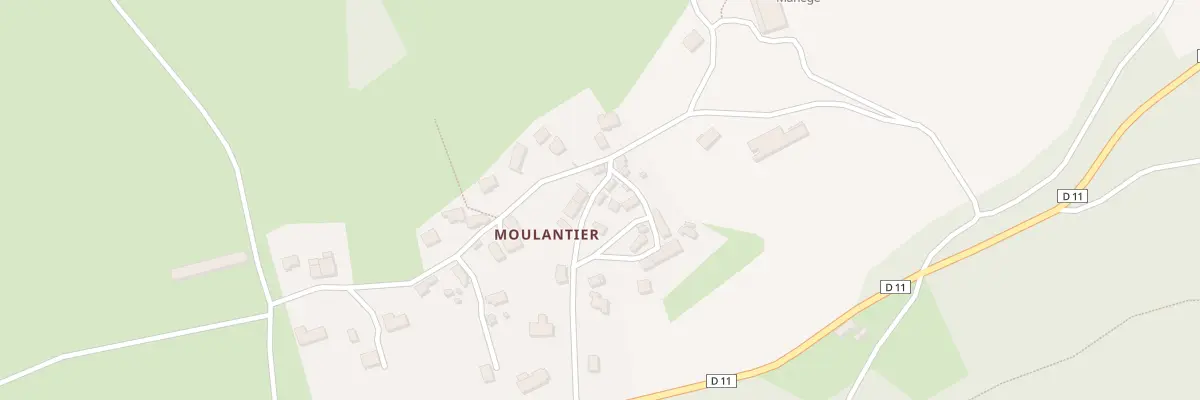 Plan du 41 Moulantier à Lavaufranche
