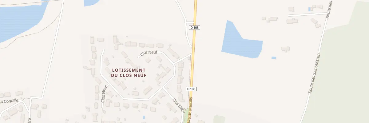Plan du 5 Clos Neuf à Ménestreau-en-Villette