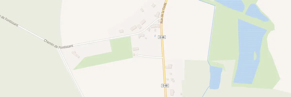 Plan du 12 Rue de la Forêt à Saint-Aubin
