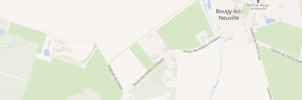 Plan du 30 Rte des Vallées d’Orléans à Bougy-lez-Neuville