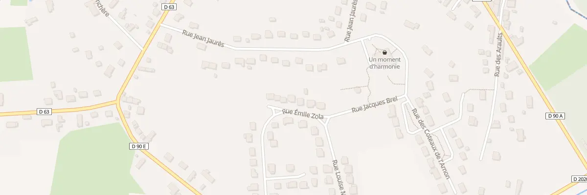 Plan du 37 Rue Émile Zola à Saint-Hilaire-de-Court