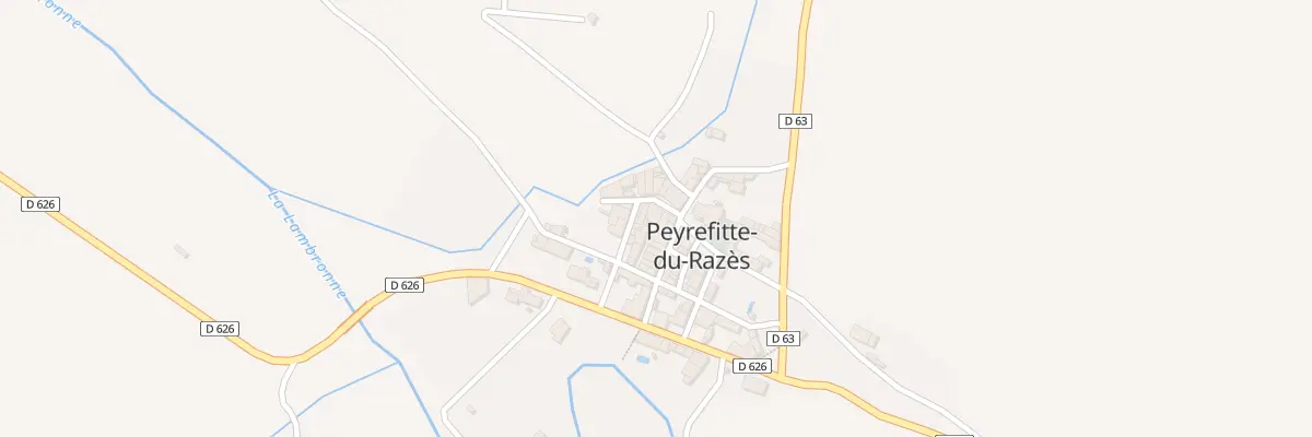 Plan du 1 Rue de l’Eglise à Peyrefitte-du-Razès