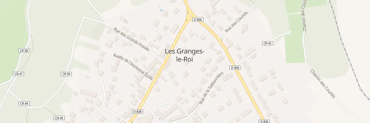 Plan du 7B Rue d’Angerville aux Granges-le-Roi