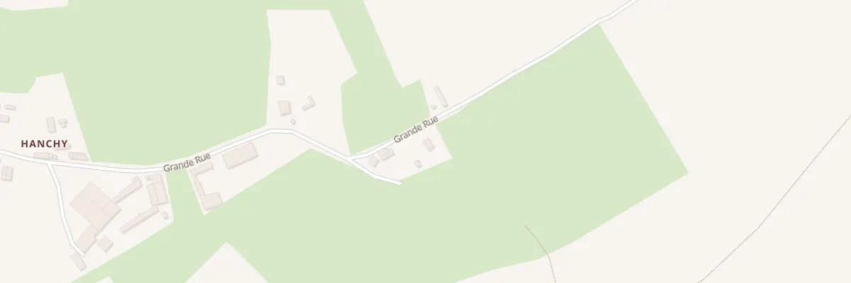 Plan du 634 Gr Grande Rue d’Hanchy à Coulonvillers