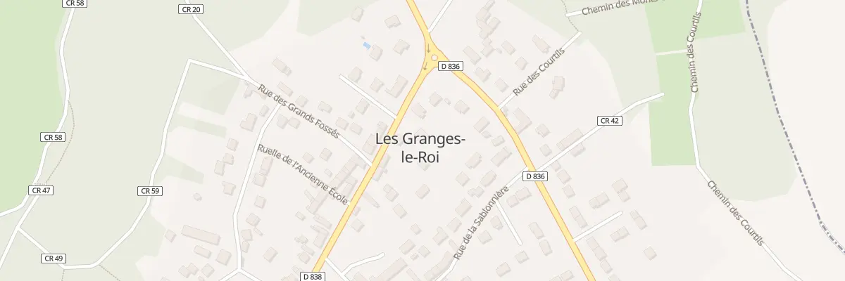 Plan du 5 Rue d’Angerville aux Granges-le-Roi
