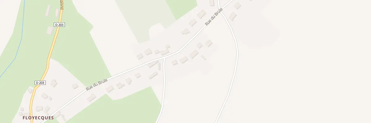Plan du 17E Rue du Brulé à Vaudringhem