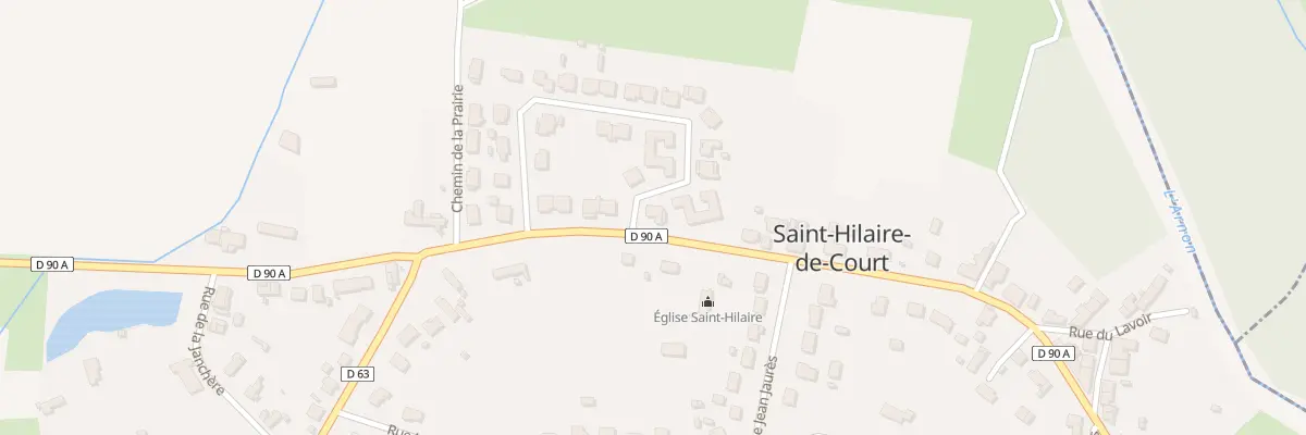 Plan du 2 Rue Joliot Curie à Saint-Hilaire-de-Court