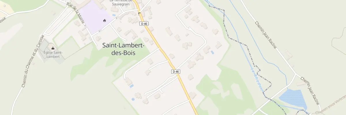 Plan du 23 Rue de Port Royal à Saint-Lambert