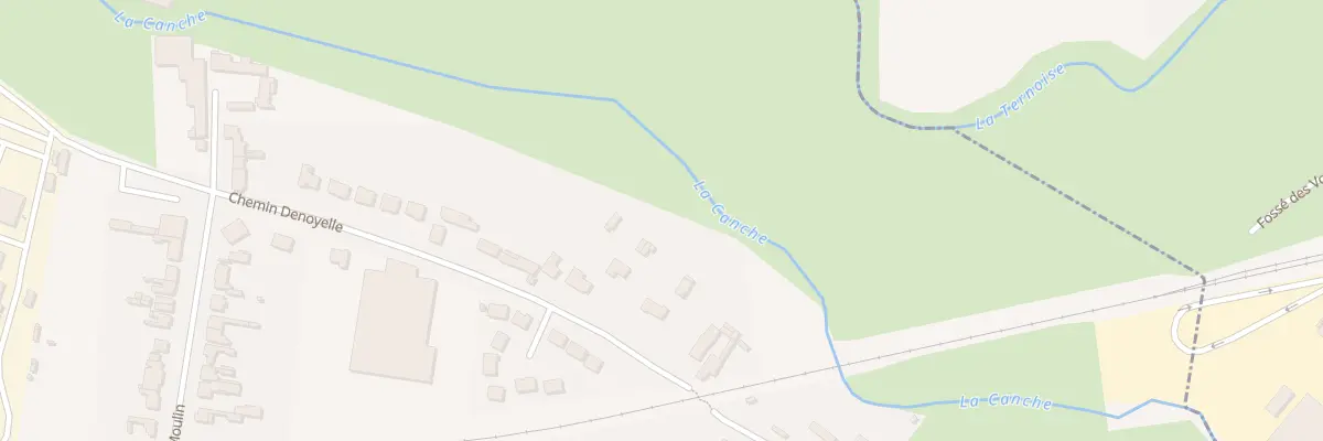 Plan du 275 Che Denoyelle à Marconnelle