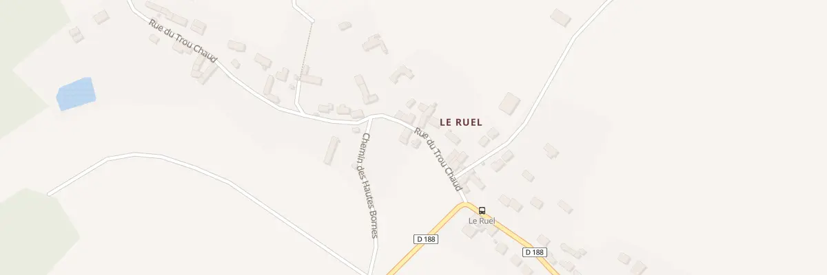 Plan du 1 Rue du Trou Chaud à Haravilliers