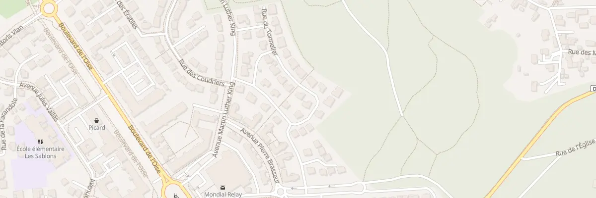 Plan du 10 Rue du Tonnelier à Vauréal