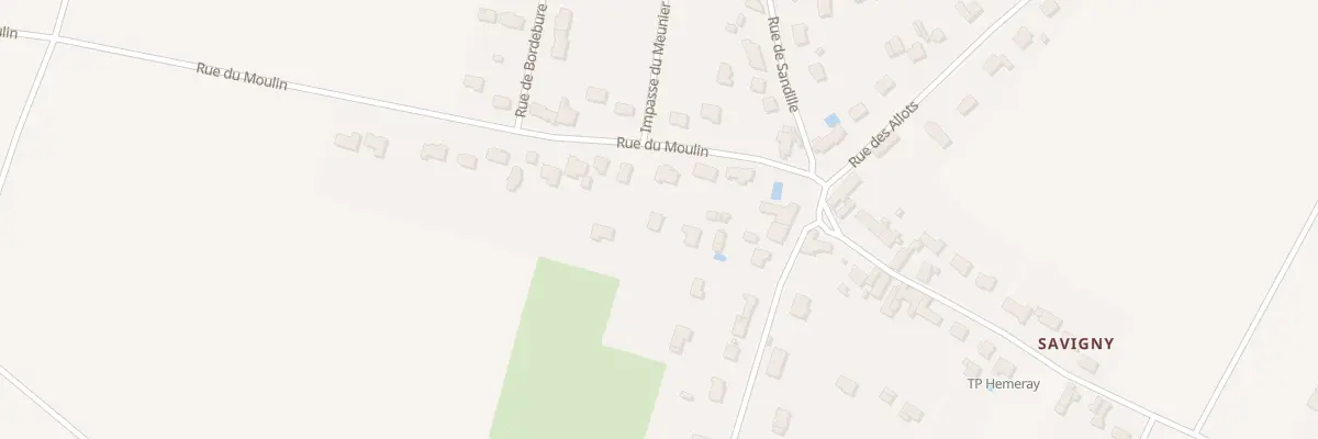 Plan du 738 Rue des Allots à Sandillon