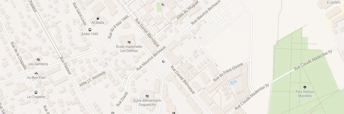 Plan du 555 Rue Maurice Berteaux à Carrières-sous-Poissy