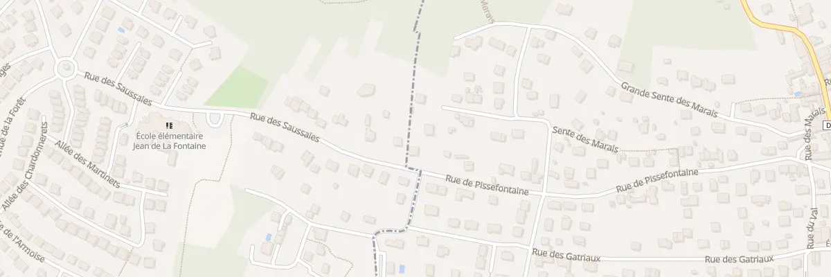 Plan du 72 Rue de Pissefontaine à Chanteloup-les-Vignes