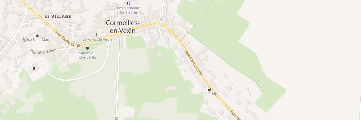 Plan du 30 Rue Curie à Cormeilles-en-Vexin