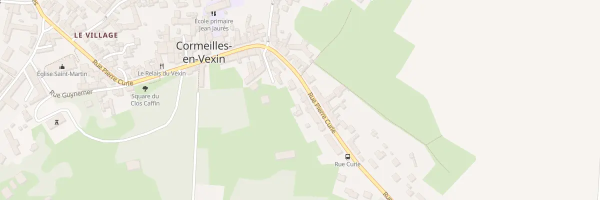 Plan du 28 Rue Curie à Cormeilles-en-Vexin