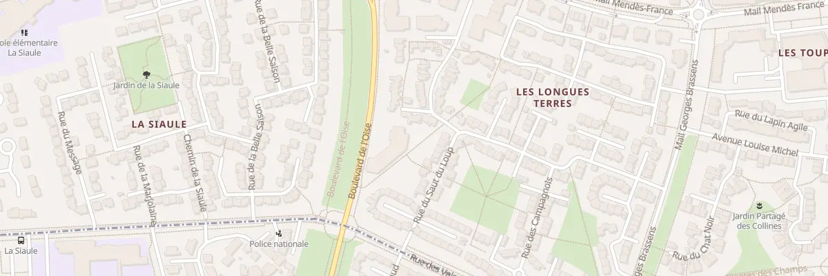 Plan du 133 Bd de l’Oise à Vauréal