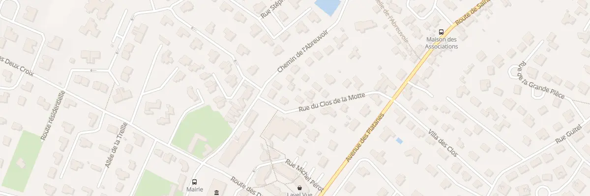Plan du 5 Rue du Clos de la Motte à Saint-Nom-la-Bretèche