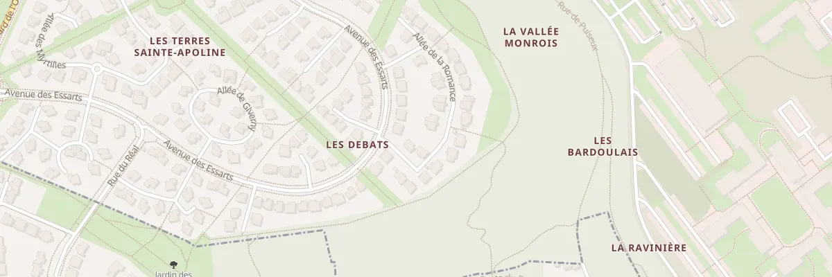 Plan du 1 Rue de la Romance à Cergy