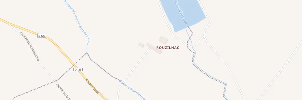 Plan du 98 Rouzilhac à Saint-Papoul